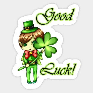 Leppy Good Luck! Sticker